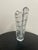 Glass Baccarat Crystal Wave Vase France 1990s Large Size For Sale - Image 7 of 12