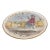 Vintage English Bone China "Seasons of the Year: Autumn" Cabinet Plate For Sale