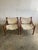Pair of Arne Norell Sirocco Armchairs. Original canvas. Made in Sweden. Sheepskin throws included. Inspired by safari...