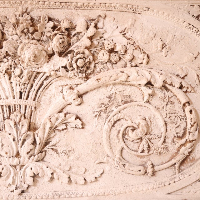 French 19th Century French Plaster Décor For Sale - Image 3 of 4