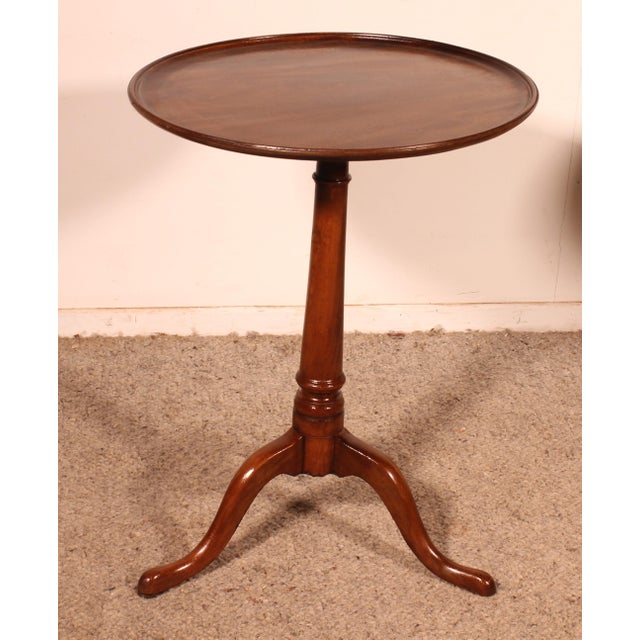 Small 18th Century Mahogany Tea Table For Sale - Image 9 of 9