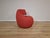 Brand: Leolux Model: Gisa Design by: Jane Worthington Color: Red Dimensions Armchair Width: 90cm Depth: 80cm Height: 80cm...