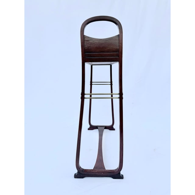 Wood Vienna Secession Bentwood No. 9582 Plant Stand attributed to the Otto Wagner School from Thonet, 1905 For Sale - Image 7 of 13