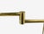 1970s George Hansen, Articulating Wall Lights, Polished Brass, Spain - a Pair For Sale - Image 10 of 14