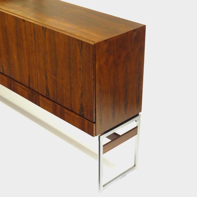 Vintage Sideboard in Rosewood, 1960s For Sale - Image 6 of 8