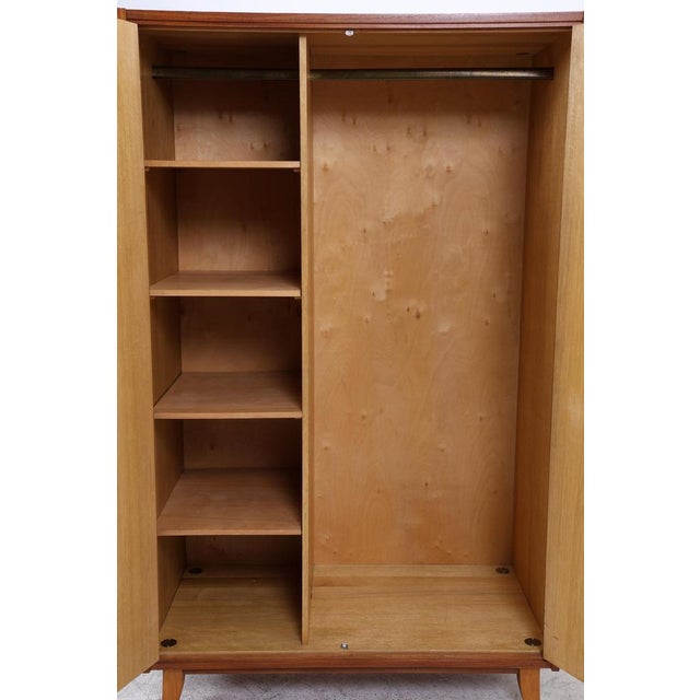 Wood Vintage Teak Wardrobe from Ohlendorfer Furniture, 1960s For Sale - Image 7 of 18