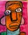 This artwork is an oil pastel portrait on paper created by artist Vincent Jackson. Jackson has been a studio artist at...