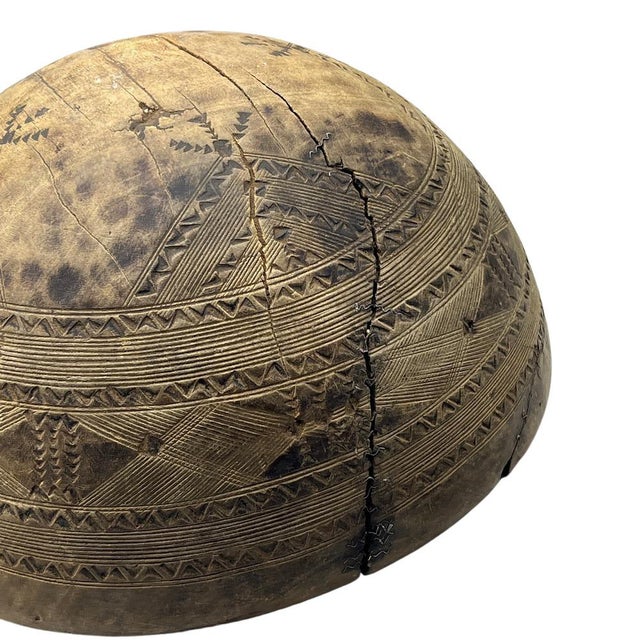 Antique African (Taureg) Wooden Bowls For Sale In Los Angeles - Image 6 of 9