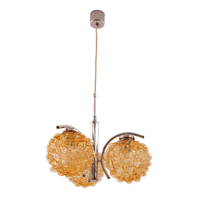 Mid-Century Bubble Ceiling Lamp For Sale