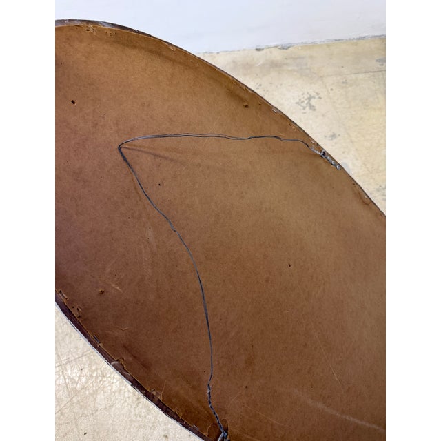 Mid-Century White Lacquer Wall Mirror, American Mirror Company 1966 For Sale - Image 12 of 12