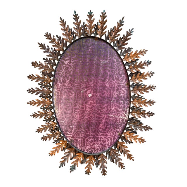 Italian Sun Mirror, 1950s For Sale - Image 6 of 17