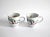 A pair of vintage Mottahedeh small coffee cups or "coffee cans", in the style of eighteenth-century Chinese Export...