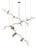 Almond Suspension Lamp by Creativemary For Sale