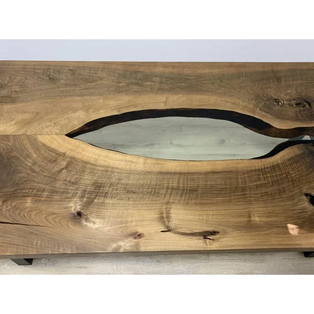 Vintage Epoxing Dining Table For Sale - Image 4 of 8