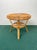 Mid-Century Round Rattan & Bamboo Coffee Table, Italy, 1960s For Sale - Image 4 of 13