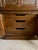 Chestnut Ethan Allen China Cabinet Vintage Georgian For Sale - Image 8 of 9