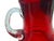 Red Postmodern Jug from Tarnowiec Glassworks, Poland, 1970s For Sale - Image 8 of 9