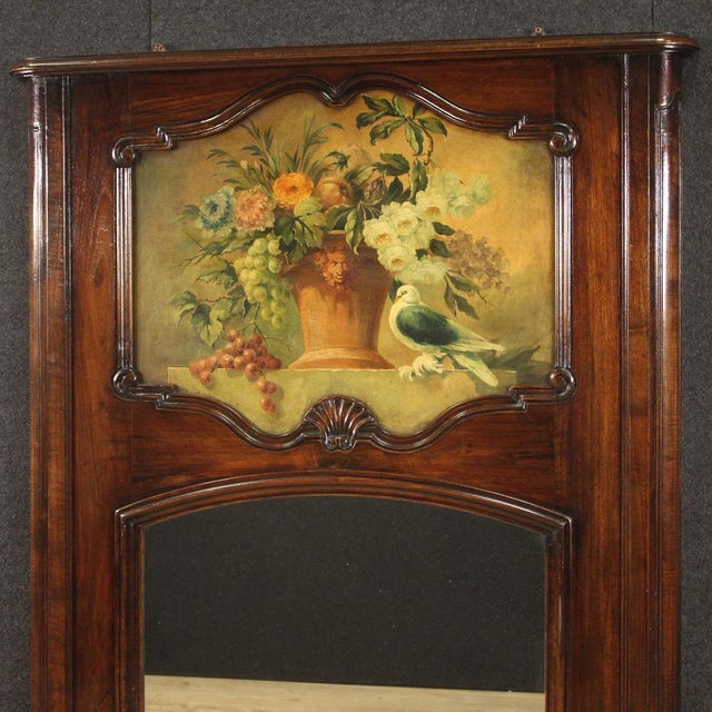 20th Century Italian Mantelpiece Mirror, 1950s For Sale - Image 12 of 13