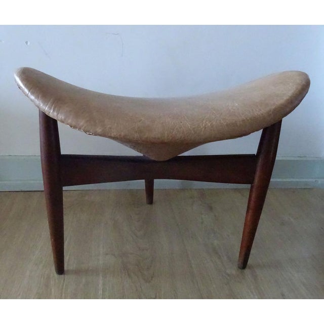Ottoman by H.W.Klein for Bramin, 1950s For Sale - Image 6 of 14