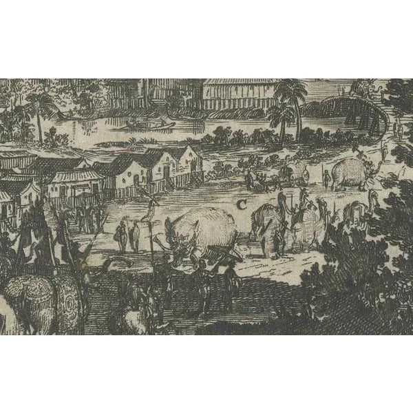 Arnoldus Montanus, Engraving of the Royal City of Arakan, 1676, Paper For Sale - Image 4 of 9