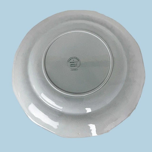 Ceramic 1970s Wedgwood Mount Vernon Green Dinner Plates From the Georgetown Collection- Set of 4 For Sale - Image 7 of 8