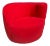 Vladimir Kagan Style “Nautilus” Swivel Chair For Sale