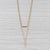 Gem: Natural Diamonds - 0.08 Total Carats, Round Brilliant Cut, F - G Color, VS2 - I1 Clarity Metal: 18k Yellow Gold...