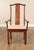 Bernhardt Chinese Style Set of Four Yoke Back Dining Chairs For Sale In Philadelphia - Image 6 of 18