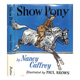 "Show Pony" Book 1954 Caffrey, Nancy With Remarque Pencil Drawing by Paul Brown For Sale