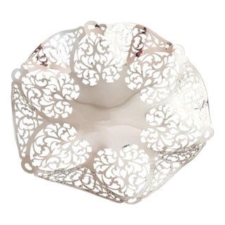 Sterling Silver Fruit Stand form Wheeldon Brothers, Sheffield, 1974 For Sale