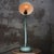 Vintage Industrial Green Metal Machinist Gooseneck Table Light from Adher Lampes, France For Sale - Image 6 of 8