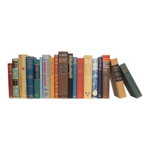 Decorative Books - Vintage World History Books - Subject Books by the Foot