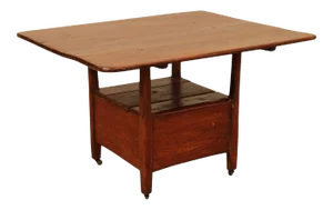 19th Century Primitive Pine Hutch Dining Table