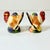 1960s Mid-Century Americana Boho Chic Thanksgiving Colorful Turkey Salt and Pepper Shakers - A Pair For Sale - Image 9 of 11