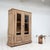 Two-Door Walnut Display Cabinet, 1880 For Sale - Image 3 of 10