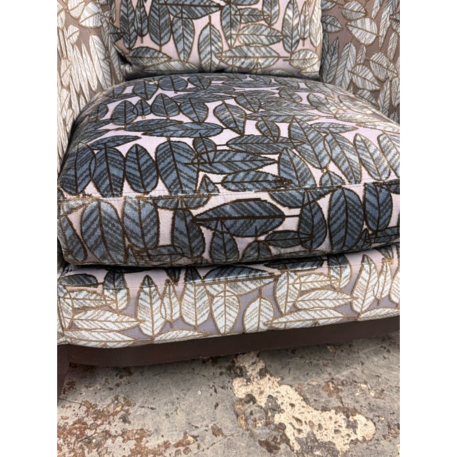 Bespoke Wingback Lounge Armchair For Sale - Image 11 of 12