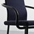 Metal Mandarin Armchair by Ettore Sottsass for Knoll, 1980s For Sale - Image 7 of 13