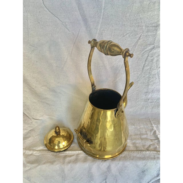 19th Century Brass Kettle For Sale - Image 10 of 12