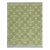 Rug & Kilim’s Scandinavian Style Custom Kilim in Green and Gray Lattice Pattern - 10x14 For Sale