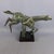 Brass Sculpture of Horse Jumping Over Wooden Base, 1980s For Sale - Image 6 of 18