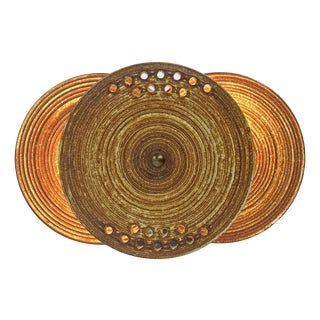 Danish Ceramic Wall Lamp from Axella, 1970s For Sale