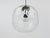 1970s Large Bubble Melting Glass and Chrome Globe Pendant Lamp, Germany, 1970s For Sale - Image 5 of 18