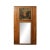 French Antique Trumeau Mirror with Painting For Sale - Image 12 of 12