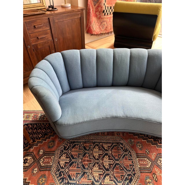1940s Danish Banana Sofa For Sale - Image 5 of 8