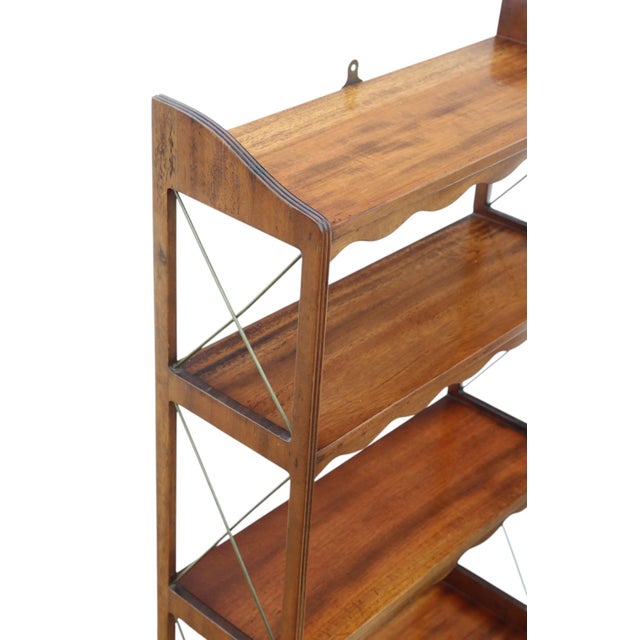 Vintage Mahogany Bookcases, 1980s, Set of 2 For Sale - Image 6 of 11