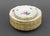Meissen "Pink Rose" Porcelain Plates, two small dishes and seven luncheon plates, each hand-painted with gilt rim and...