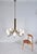 1950s Large Mid-Century Italian Brass and Glass 8-Arm Chandelier, 1950s-1960s For Sale - Image 5 of 16