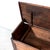 18th Century French Louis XVI Period Carved Walnut Coffer With Marquetry For Sale - Image 13 of 18