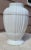 Traditional Vintage White Ceramic Italian Vase For Sale - Image 3 of 12