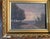 Paper 20th Century American Tonalist Sunset Landscape Painting in Gold Frame For Sale - Image 7 of 13